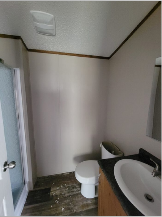 Private bathroom with vanity